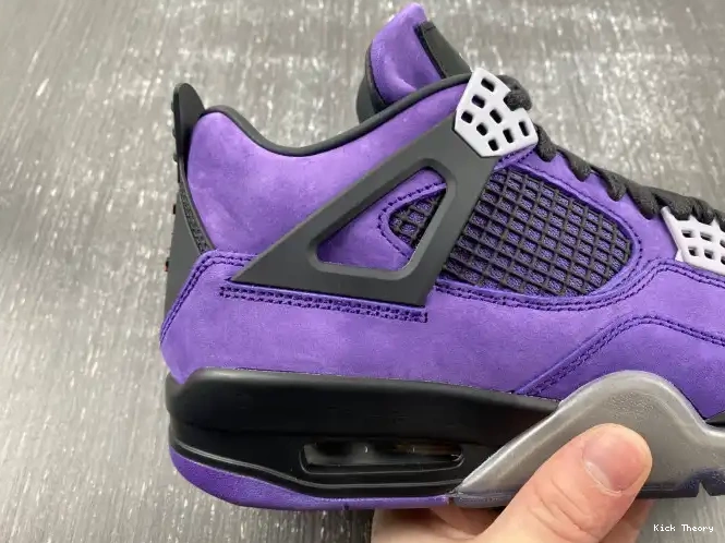 Kick Theory Purple Scott Air Travis 4 Jordan Suede x 0604
